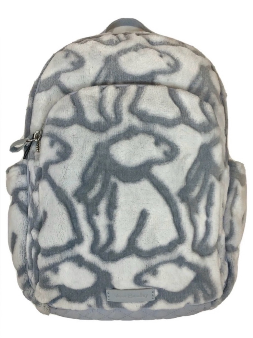 NWT Vera Bradley Small Backpack in Beary Merry Fleece